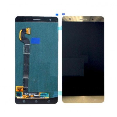 Lcd With Touch Screen For Asus Zenfone 3 Deluxe Zs570kl Silver By - Maxbhi Com