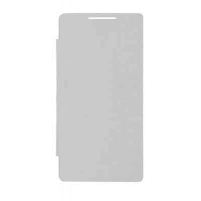 Flip Cover For Bq E3 White By - Maxbhi.com