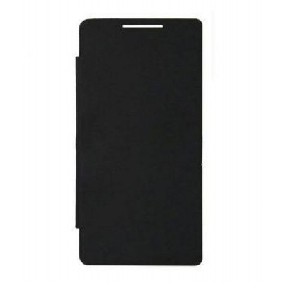 Flip Cover For Mtech Ace 7 Black By - Maxbhi.com