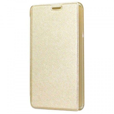 Flip Cover For Zen Admire Glow Gold By - Maxbhi.com