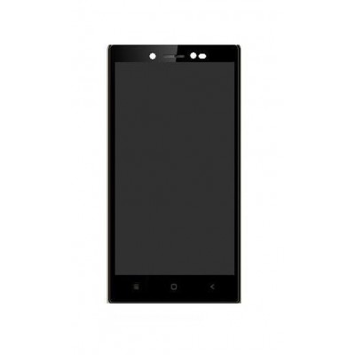 Lcd With Touch Screen For Sansui S50 Smartphone Black By - Maxbhi.com