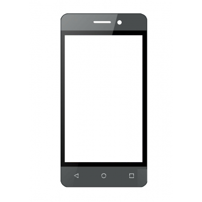 Touch Screen Digitizer For Intex Aqua 4g Strong 8gb Grey By - Maxbhi Com
