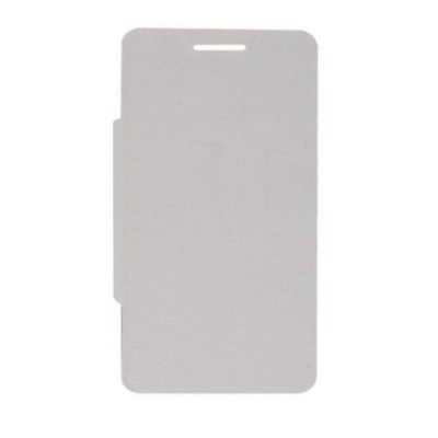 Flip Cover For Intex Cloud X1 Plus White By - Maxbhi.com