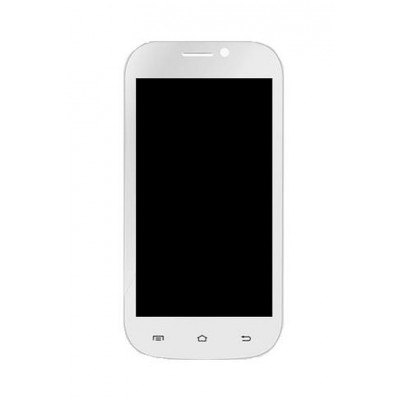 Lcd With Touch Screen For Ambrane A55 White By - Maxbhi.com