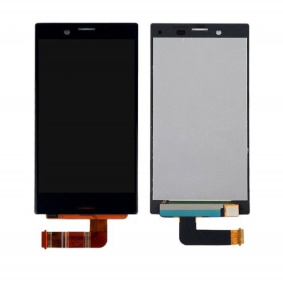 Lcd With Touch Screen For Sony Xperia X Compact Black By - Maxbhi Com