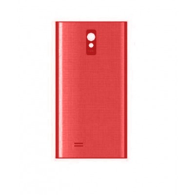 Back Panel Cover For Spice Xlife 441q Red - Maxbhi.com