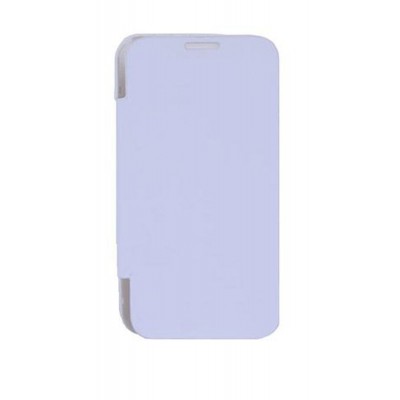 Flip Cover For Karbonn Smart A50s White By - Maxbhi.com