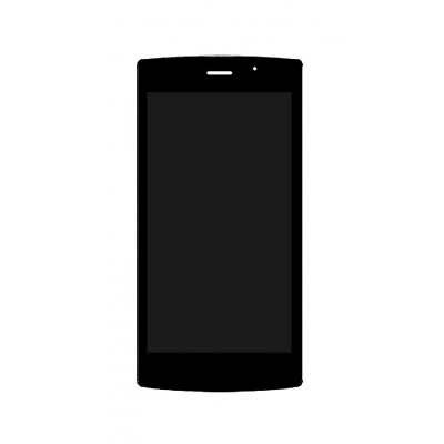 Lcd With Touch Screen For Adcom Kitkat A54 White By - Maxbhi.com