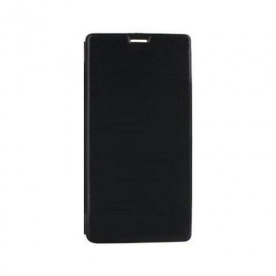 Flip Cover For Karbonn Titanium Vista Black Grey By - Maxbhi.com