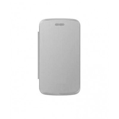 Flip Cover For Intex Aqua Q7n Pro Grey By - Maxbhi.com