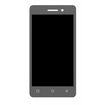 Lcd With Touch Screen For Zen Desire Strong Black By - Maxbhi.com