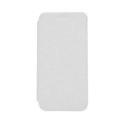 Flip Cover For Videocon A42 White By - Maxbhi.com