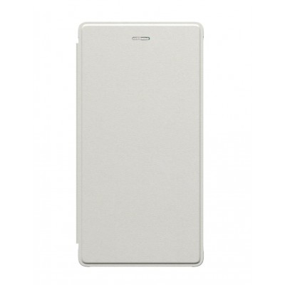 Flip Cover For Lima Mobiles Ice Cube White By - Maxbhi.com