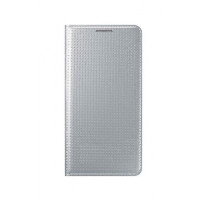 Flip Cover For Samsung Galaxy S7 Cdma Silver By - Maxbhi.com