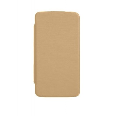 Flip Cover For Archos 55 Helium 4 Seasons Gold By - Maxbhi.com