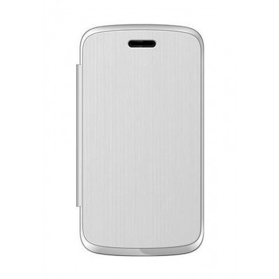 Flip Cover For Hitech S410 Amaze White By - Maxbhi.com