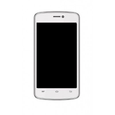 Lcd With Touch Screen For Hitech S410 Amaze White By - Maxbhi.com