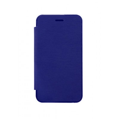 Flip Cover For Intex Aqua 4.5 3g Black Blue By - Maxbhi.com
