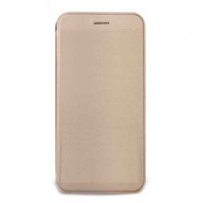 Flip Cover For Intex Cloud Matte Champagne By - Maxbhi.com