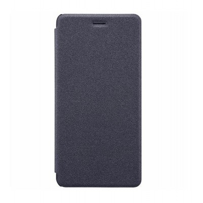 Flip Cover For Intex Cloud Matte Grey By - Maxbhi.com