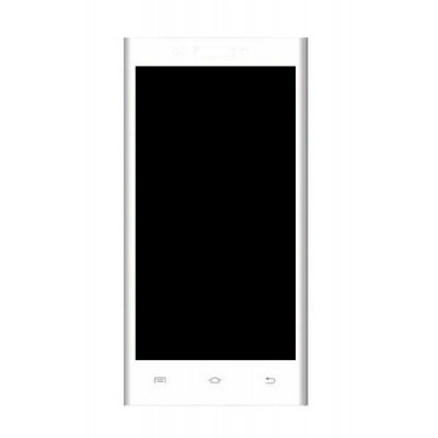 Lcd With Touch Screen For Salora Njoy X E6 White By - Maxbhi.com