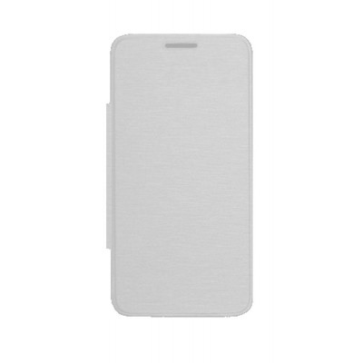 Flip Cover For Alcatel One Touch Idol S White By - Maxbhi.com