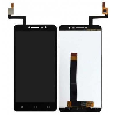 Lcd With Touch Screen For Alcatel A3 Xl Black By - Maxbhi Com