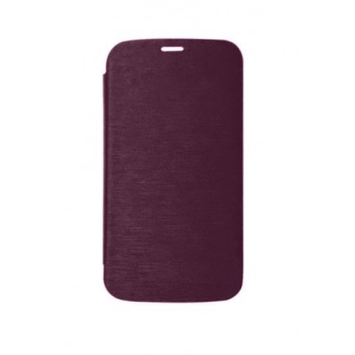 Flip Cover For Alcatel Ot990 One Touch Auberguine By - Maxbhi.com