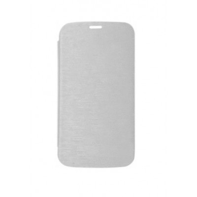Flip Cover For Alcatel Ot990 One Touch White By - Maxbhi.com
