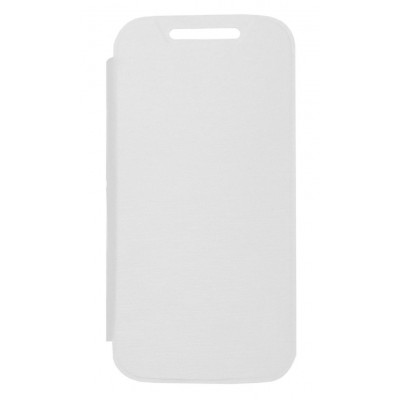 Flip Cover For Moto G4 32gb White By - Maxbhi.com