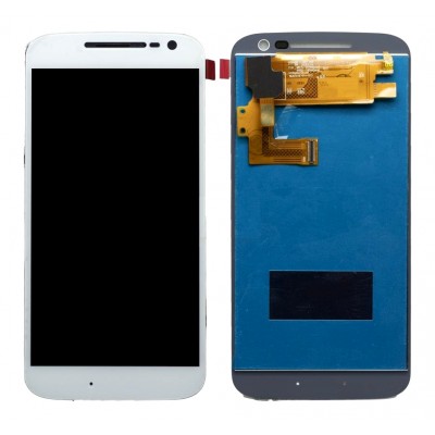 Lcd With Touch Screen For Moto G4 32gb Red By - Maxbhi Com