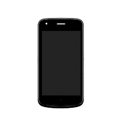 Lcd With Touch Screen For Hitech S400 Amaze Black By - Maxbhi.com