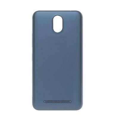 Back Panel Cover For Intex Aqua Strong 5.2 Black - Maxbhi.com