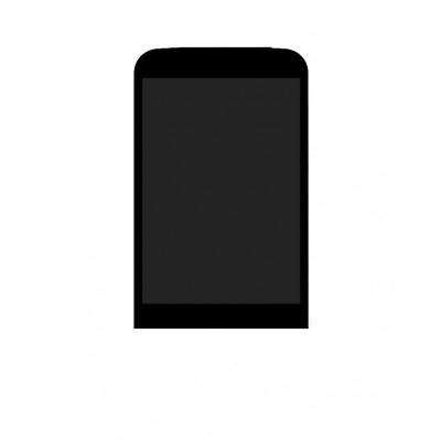 Lcd With Touch Screen For Zen P35 Black By - Maxbhi.com