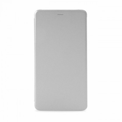 Flip Cover For Xiaomi Mi 5s Plus Silver By - Maxbhi.com