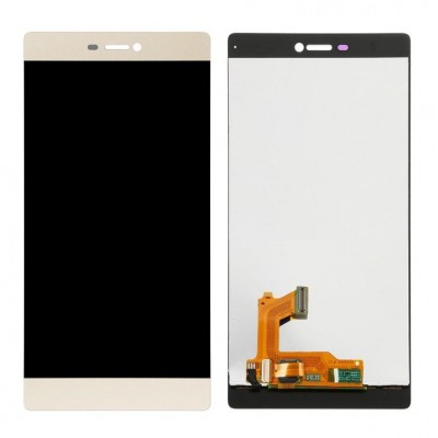 Lcd With Touch Screen For Huawei Ascend P8 64gb Champagne By - Maxbhi Com