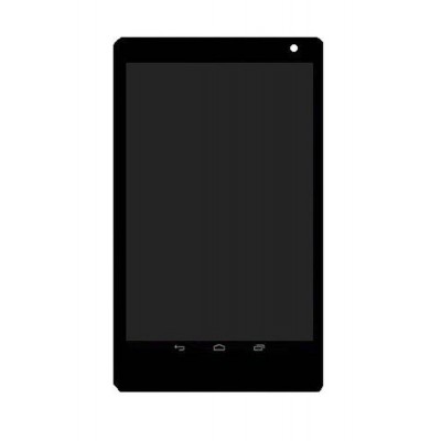 Lcd With Touch Screen For Lava X80 Black By - Maxbhi.com