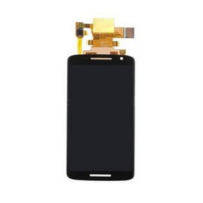 Lcd With Touch Screen For Moto X 2017 Silver By - Maxbhi.com