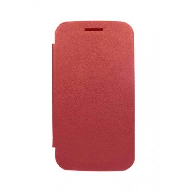 Flip Cover For Iball Andi 4.3a Red By - Maxbhi.com