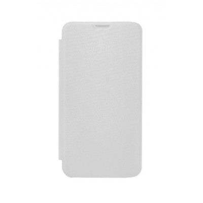 Flip Cover For Micromax Bolt Selfie White By - Maxbhi.com