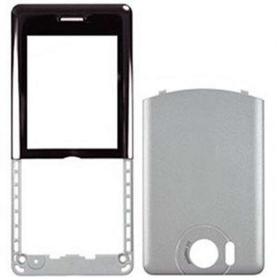 Full Body Housing for Sony Ericsson S312 Silver with Grey