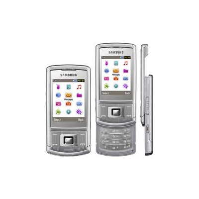 Full Body Housing for Samsung S3500 Silver with White