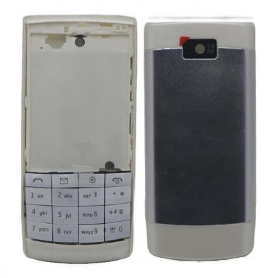 Full Body Faceplate For Nokia X302 White - Maxbhi Com