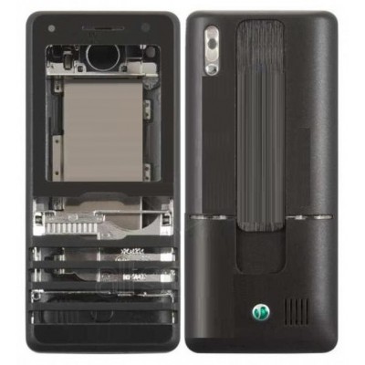 Full Body Faceplate For Sony Ericsson K770 Black - Maxbhi Com