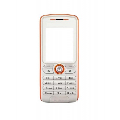 Full Body Faceplate For Sony Ericsson W200 Orange - Maxbhi.com