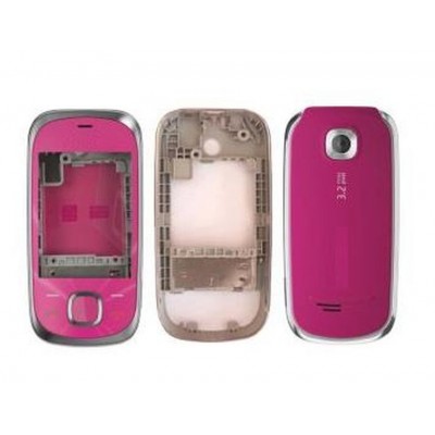 Full Body Housing For Nokia 7230 Pink - Maxbhi.com