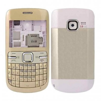 Full Body Housing For Nokia C3 Gold - Maxbhi Com