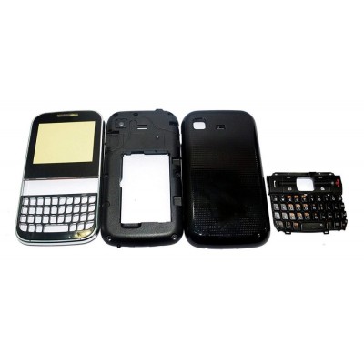 Full Body Housing For Samsung C3222 Grey - Maxbhi Com