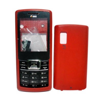 Full Body Housing For Samsung C5212 Fizz Red - Maxbhi.com