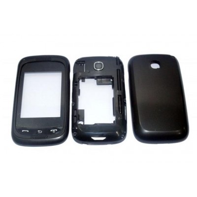 Full Body Housing For Samsung Champ Neo Duos C3262 Black - Maxbhi.com